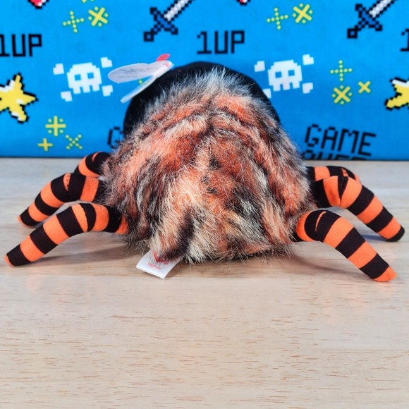 Ty Beanie Boos Ingrum the Spider 6" UltraSoft Stuffed Halloween Toy Plush NWT - Picture 4 of 12